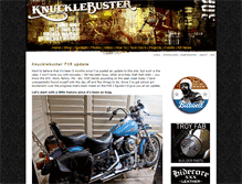 Tablet Screenshot of knucklebusterinc.com
